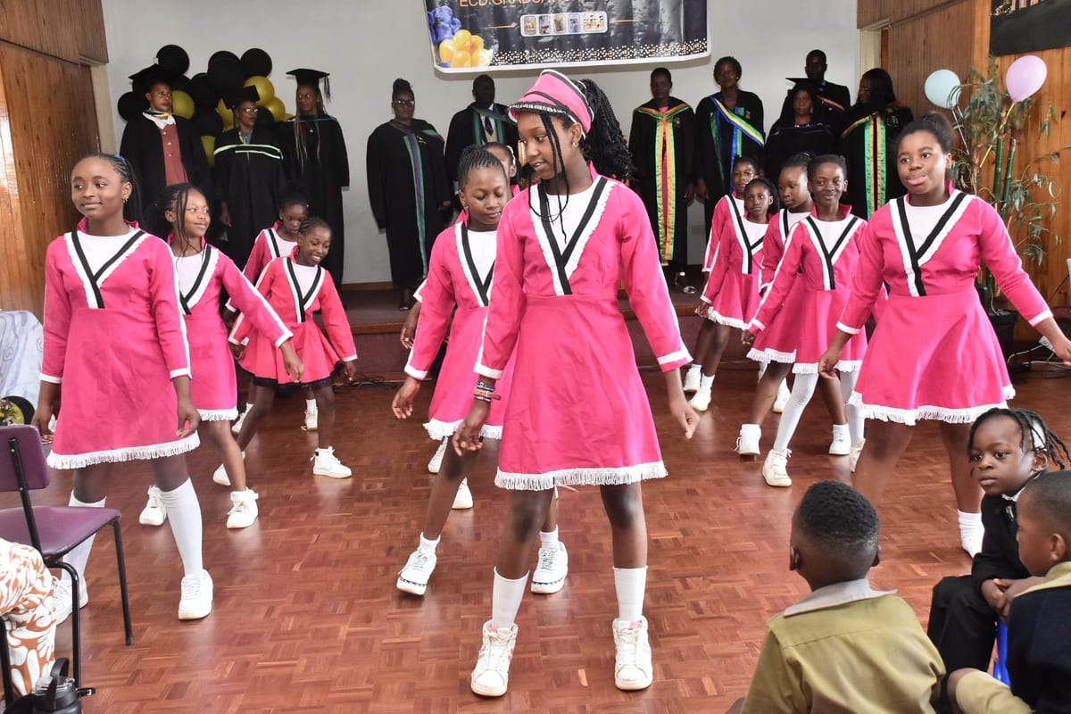 Herentals students celebrating together at a centre